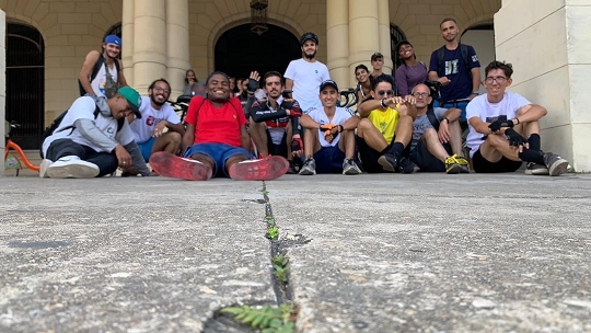 El final en el antiguo Palacio Presidencial.